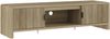 Fernsehschrank Lukkodso 150x40x40 cm Eicheoptik, mittelhell [en. casa] Bild 3