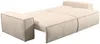 Vente-unique - AMELIA Sofa Stoff Beige - B 102 cm x H 85 cm x L 257 cm Bild 4