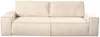 Vente-unique - AMELIA Sofa Stoff Beige - B 102 cm x H 85 cm x L 257 cm Bild 2