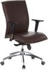 hjh OFFICE Luxus Chefsessel MURANO 10 Leder Dunkelbraun Bild 2