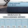 MOON Heimtextilien Spannbettlaken MOON-Luxury Spannbettlaken Jersey Stretch 230g/m², 97% Mako-Baumwolle 3% Elastan Bild 4