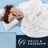 MOON Heimtextilien Spannbettlaken MOON-Luxury Spannbettlaken Jersey Stretch 230g/m², 97% Mako-Baumwolle 3% Elastan Bild 3