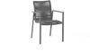 Sonnenpartner Sessel Line Alu/Polyrope dark-grey Bild 3