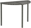 Outsunny Beistelltisch Balkontisch Garten Couchtisch (Tisch, 1-St, Balkontisch), Metall Grau 100 x 50 x 74 cm Bild 2