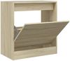 vidaXL Schuhschrank Sonoma-Eiche 60x34x63,5 cm Holzwerkstoff 839940 Bild 2