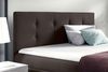 99rooms Primo Boxspringbett 120x200 cm Velours Jasmine Braun Bild 4