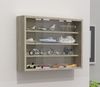 VCM Wandvitrine Agisa 918274 Sonoma-Eiche H. 40 x B. 57 x T. 10 cm Bild 3