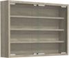 VCM Wandvitrine Agisa 918274 Sonoma-Eiche H. 40 x B. 57 x T. 10 cm Bild 2