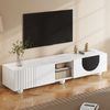 Moderner TV-Schrank, TV-Ständer, TV-Paneel, niedrigerer TV-Ständer. Einzigartiges Design. 180 x 40 x 41,5 cm (L x B x H) Bild 3