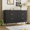 Elegantes Sideboard mit modernem Design, Kommode mit Schubladen und viel Stauraum Bild 2