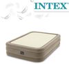 Intex 'PremAire Thermalux Airbed' Doppel-Luftbett, 203 x 152 x 51 cm, mit integrierter Luftpumpe, beige Bild 2