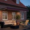 vidaXL Manuelle Gelenkarmmarkise mit LEDs 2,5 x 2 m 3419346 Bild 3