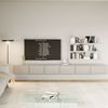 Selsey 'Framme' Hängendes TV-Board mit sechs Klappen 300 cm, Kaschmirgrau Bild 2