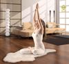 Yoga Schaffell Weiß Wollhöhe 3-4 cm Größe: 90-100 Bild 3