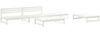 vidaXL 5-tlg. Garten-Lounge-Set Weiß Massivholz Kiefer 3186600 Bild 2