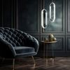 3er Set LED Hängeleuchte, Chrom, verstellbar, Dimmbar, H 150cm Bild 4