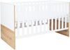Babymöbel-Sparset »Maxim« 2-teilig, Wickelkommode, Kinderbett, Artisan Oak / Kreideweiß, Arthur Berndt Bild 3
