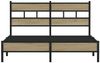vidaXL Bettgestell ohne Matratze Sonoma-Eiche 140x190 cm Holzwerkstoff 4017254 Bild 4