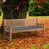 CLP Gartenbank Teakholz Daxon mit Sitzkissen,dunkelgrau 200 cm Bild 2
