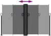 vidaXL Seitenmarkise Ausziehbar Schwarz 160x600 cm 4004624 Bild 5