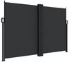 vidaXL Seitenmarkise Ausziehbar Schwarz 160x600 cm 4004624 Bild 2