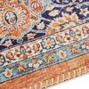 Kurzflor Teppich Keshan Maschad Goldgelb - 200x290x0,7cm Bild 3