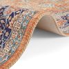 Kurzflor Teppich Keshan Maschad Goldgelb - 200x290x0,7cm Bild 4