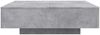 Couchtisch, Sofatisch Betongrau 100x100x31 cm Holzwerkstoff Bild 5