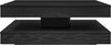 vidaXL Couchtisch 360-Grad Drehbar Schwarz Eichen-Optik 90x90x34,5 cm 3321352 Bild 5