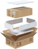 Waschtisch-Set >LEA< (2-tlg.) inkl. Waschbecken, Eiche Dekor / Anthrazit - 80x86x45 (BxHxT) Bild 4