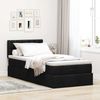 vidaXL Ottoman-Bett mit Matratze Schwarz 100x200 cm Stoff 3311603 Bild 3
