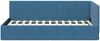 vidaXL Eckbettgestell mit Kopfteil Blau 90 cm x 190 cm Stoff 42016296 Bild 4