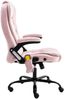 vidaXL Massage-Bürostuhl Rosa Samt 20574 Bild 3