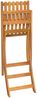 vidaXL Garten-Barhocker 2 Stk. Klappbar Massivholz Akazie 319188 Bild 5