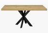 Esstisch Elgin 1 175x80x100 Metall+Holzwerkstoff Schwarz/Asteiche Bild 2
