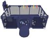 JEOBEST Laufstall Baby Laufgitter - Große Sicherheitsspielplatz, 180 x 120 x 66 cm - mit Basketball-Netz 50 Ozeanbälle und 4 bunten Ringen Bild 4