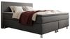 inter Boxspringbett Gent 140x200 cm 7-Zonen Taschenfederkern H3 Matratzen inkl. Topper (140x200 cm, Anthrazit), inkl. 7 Zonen Taschenfederkernmatratzen, inkl. Topper Bild 4