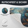 Sanilo Duschmatte, mit Motiv, rutschfest, waschbar, quadratisch, 230 extra starke Saugnäpfe, Kunststoff PVC, 53 x 53 cm, Mariposa Bild 4