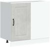 vidaXL Küchenunterschrank Kalmar Betongrau Holzwerkstoff 854322 Bild 2