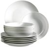 Mäser 920498 Barca Tafelservice, Porzellan, weiß, 12-teilig (1 Set) Bild 1