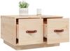 vidaXL Couchtisch 60x53x35 cm Massivholz Kiefer 820966 Bild 5