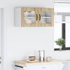 vidaXL Wandglas-Schrank PORTO Sonoma-Eiche 80 x 31 x 40 cm 885297 Bild 4
