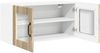 vidaXL Wandglas-Schrank PORTO Sonoma-Eiche 80 x 31 x 40 cm 885297 Bild 5