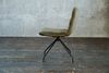 KAWOLA Stuhl NEW CHARME Drehstuhl Esszimmerstuhl Velvet oliv 87 x 66 x 52 cm Bild 4