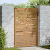 vidaXL Gartentor 85x150 cm Cortenstahl Quadratisches Design 153247 Bild 1