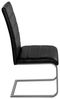 Freischwinger Esszimmerstuhl Küchenstuhl 2er Set Stuhl Schwingstuhl Schwarz Bild 4