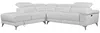 Vente-unique - Relaxsofa Ecksofa Leder elektrisch - Ecke Links - Elfenbein - PASCALINE Bild 2