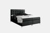 99rooms Sorento Boxspringbett Strukturstoff 120x200 cm Schwarz Bild 4