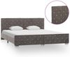 vidaXL Bettgestell Grau Samt 180x200 cm 286834 Bild 3
