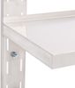 vidaXL Wandregal mit 2 Ablagen Edelstahl 100x30 cm 51047 Bild 4